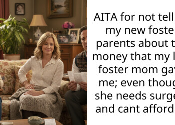Teen Feels Bad For Not Giving Surgery-Needing Foster Mom Money They Inherited