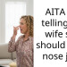 AITA for telling my wife she should get a nose job?