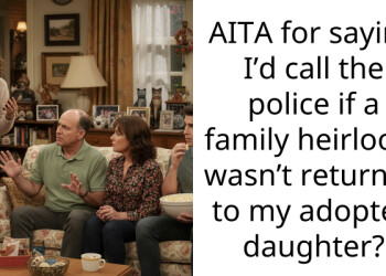 AITA for saying I’d call the police if a family heirloom wasn’t returned to my adopted daughter?