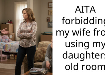 AITA forbidding my wife from using my daughters old room