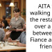 AITA for walking out of the restaurant over a joke between my Fiance and his friend?