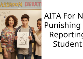 AITA For Not Punishing or Reporting Student
