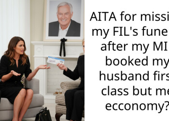 A Petty Woman Missed Her Father-In-Law’s Funeral Because Her Grieving Mother-In-Law Didn’t Book Her First-Cla*s Ticket