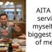 AITA for serving myself the biggest piece of meat?