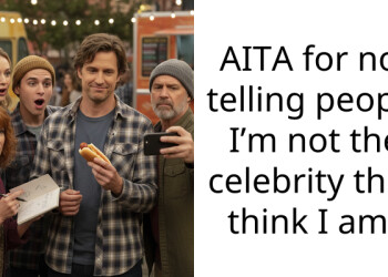 AITA for not telling people I’m not the celebrity they think I am?