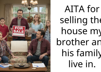 AITA for selling the house my brother and his family live in.