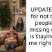 UPDATE: AITA for not telling people my missing cousin is staying with me right away?