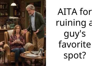 AITA for ruining a guy’s favorite spot?