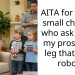 AITA for telling small children who ask about my prosthetic leg that I’m a robot?