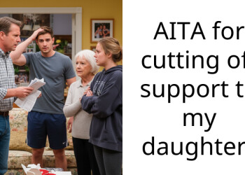 AITA for cutting off support to my daughter?