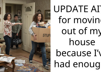UPDATE AITA for moving out of my house because I’ve had enough?
