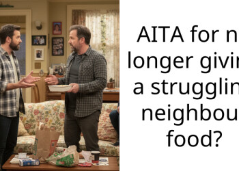 AITA for no longer giving a struggling neighbour food?