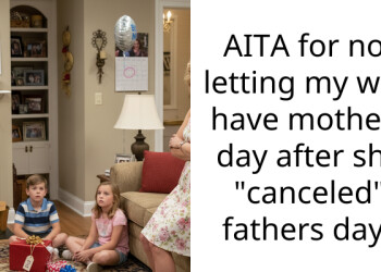 AITA for not letting my wife have mothers day after she “canceled” fathers day?