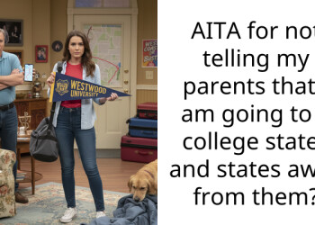 AITA for not telling my parents that I am going to a college states and states away from them?