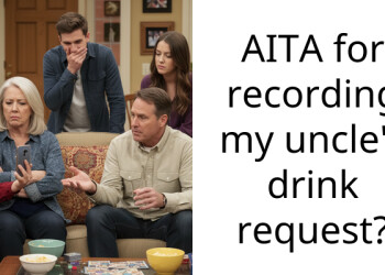 AITA for recording my uncle’s drink request?