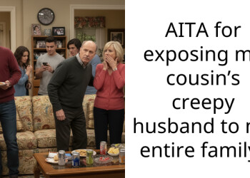 Woman Exposes Her Cousin’s Creepy Husband To The Whole Family But Ended Up Being Painted As The Bad Guy