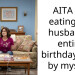 AITA for eating my husband’s entire birthday cake by myself?