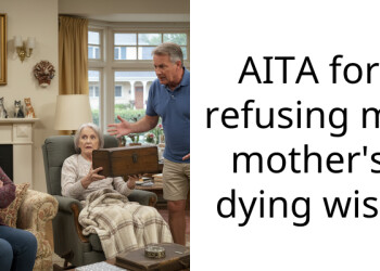 AITA for refusing my mother’s dying wish