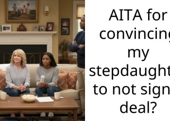 AITA for convincing my stepdaughter to not sign a deal?