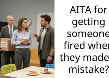 AITA for getting someone fired when they made a mistake?