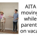 AITA for moving out while my parents are on vacation.