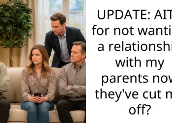 UPDATE: AITA for not wanting a relationship with my parents now they’ve cut me off?