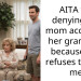AITA for denying my mom access to her grandson because she refuses to help me