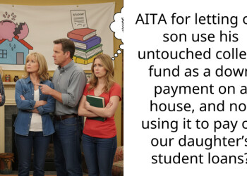 AITA for letting our son use his untouched college fund as a down payment on a house, and not using it to pay off our daughter’s student loans?