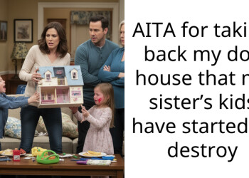 AITA for taking back my doll house that my sister’s kids have started to destroy