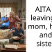 AITA for leaving my mom, her bf and 3 sisters?