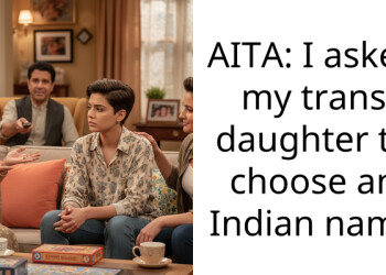 Indian Woman Asks Her Trans Daughter To Pick An Indian Name; White Woman Calls Her A Bad Mom