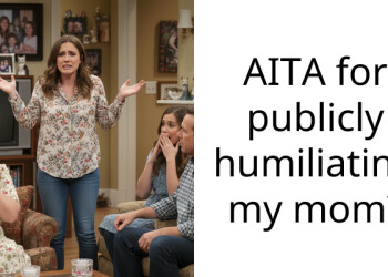 Daughter Confronts Her Mom During Her Birthday Party After Finding Her Stepbrother Overwhelmed with Taking Care of Their Inconsolable Baby Sister