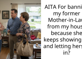 AITA For banning my former Mother-in-Law from my house because she keeps showing up and letting herself in?