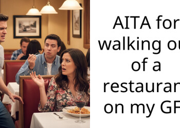 AITA for walking out of a restaurant on my GF?