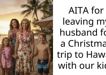 Heartless Wife Doesn’t Want to Waste Money Just Because of Her Husband’s Grief, Goes to Hawaii for Christmas Without Him