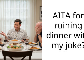 AITA for ruining dinner with my joke?
