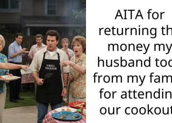 Wife Returns Money to Her Family Members After Her Husband Charged Them $25 for Attending Their Cookout