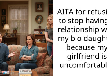 AITA for refusing to stop having a relationship with my bio daughter because my girlfriend is uncomfortable?