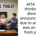 AITA for thinking a divorce announcement due to an affair was an April fools joke?