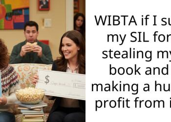 WIBTA if I sue my SIL for stealing my book and making a huge profit from it?