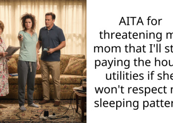 AITA for threatening my mom that I’ll stop paying the house utilities if she won’t respect my sleeping pattern?