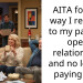 AITA for the way I reacted to my parents open relationship and no longer paying rent