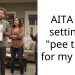 My wife claims I p*e on the floor so I set a trap to prove she is lying