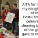 AITA for making my daughter do all the Post-Christmas celebration cleaning because of the gift she gave to my wife?