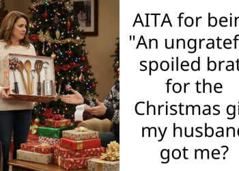 AITA for being “An ungrateful, spoiled brat” for the Christmas gift my husband got me?