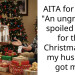 AITA for being “An ungrateful, spoiled brat” for the Christmas gift my husband got me?
