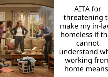 In-laws Kept Pestering Redditor Who Works Remotely, So She Gave Them The Option To Either Pay Rent Or Leave