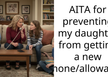 AITA for preventing my daughter from getting a new phone/allowance?