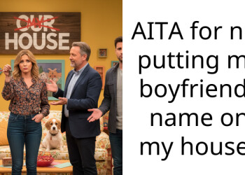 AITA for not putting my boyfriends name on my house?