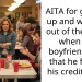 AITA for getting up and walking out of the diner when my boyfriend said that he forgot his credit card?